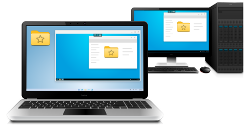 Folders in Remote Desktop